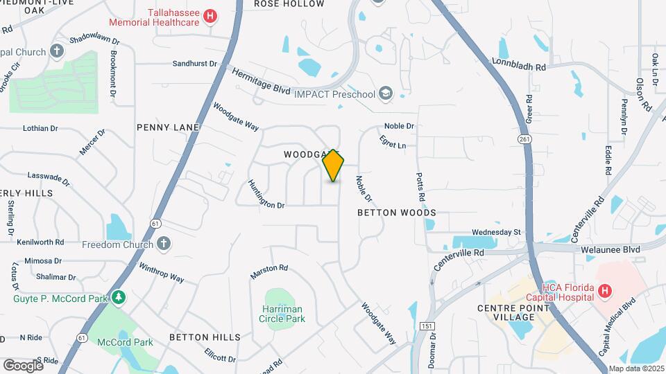 1533 Woodgate Way Map and Location Details