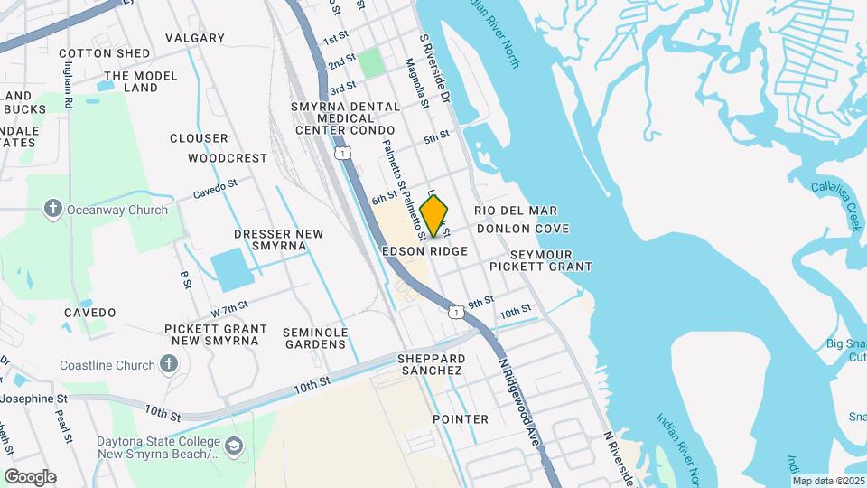 1501 Palmetto St Map and Location Details