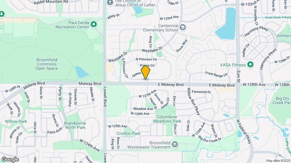 3200 S Princess Cir Map and Location Details