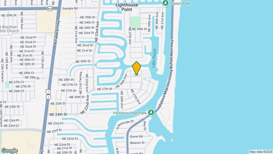 2748 NE 28th St Mapa y Detalles de la Ubicación