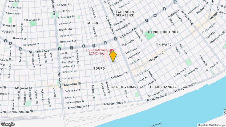 3523 Chestnut St Map and Location Details