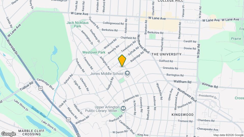 1946 Guilford Rd, Unit 1946 Guilford Map and Location Details