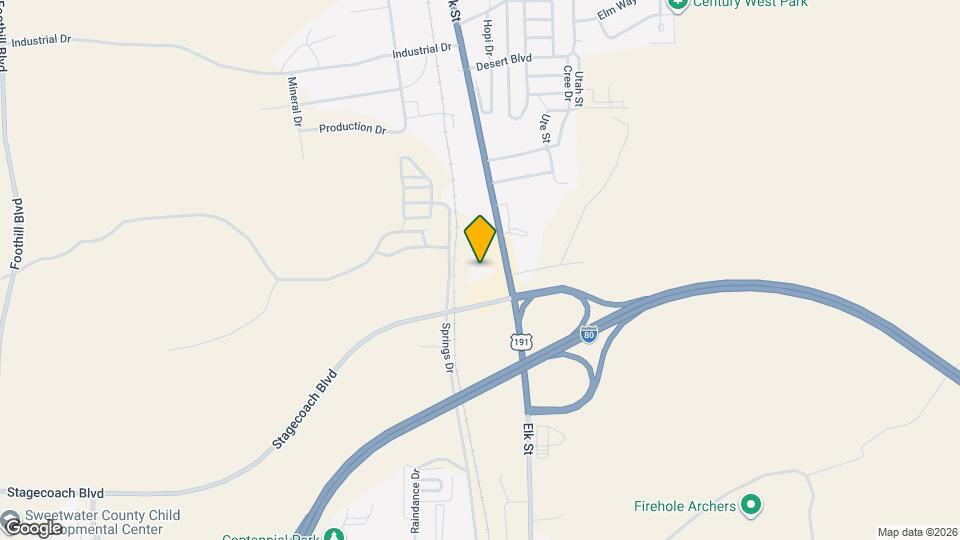 1635 Elk St Map and Location Details