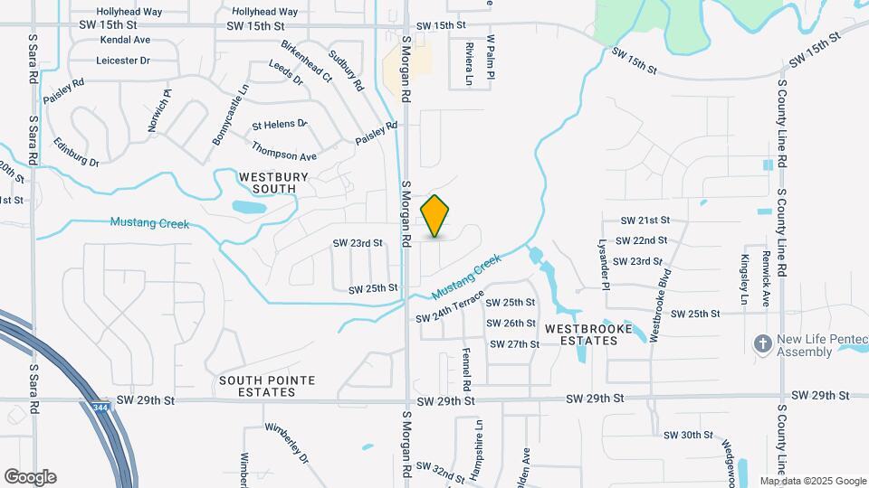 2401 Finesilver Ln Map and Location Details