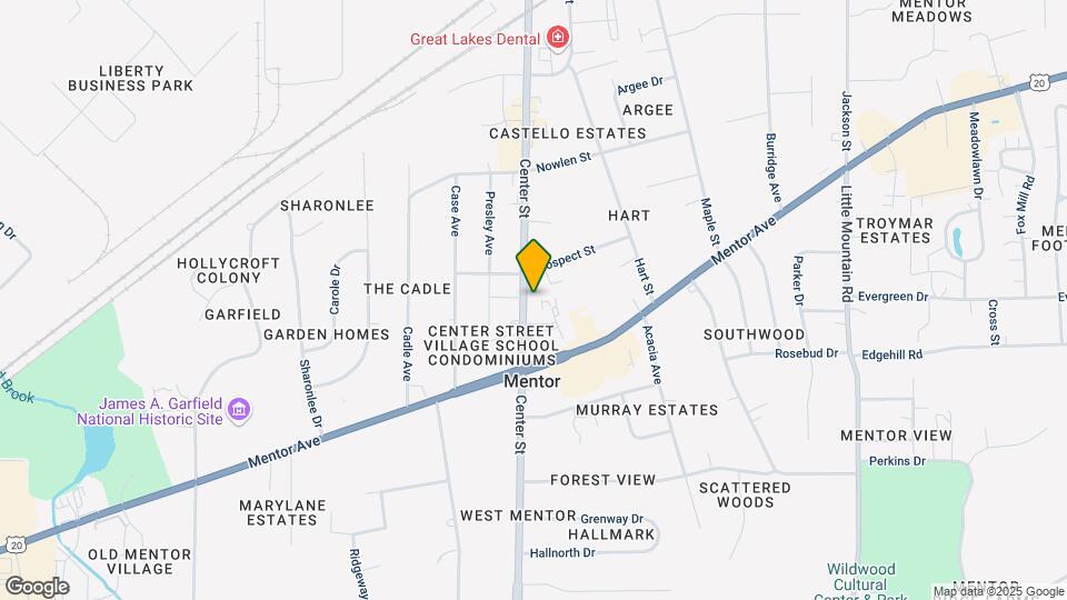 7433 Center St Mapa y Detalles de la Ubicación