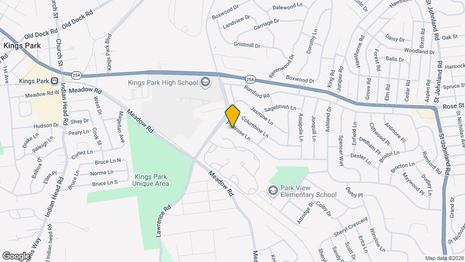 66 Primrose Ln, Unit Lower level with egress Map and Location Details