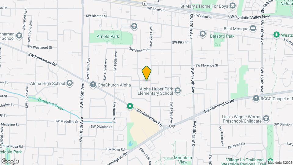 17576 SW Robert Ln Map and Location Details