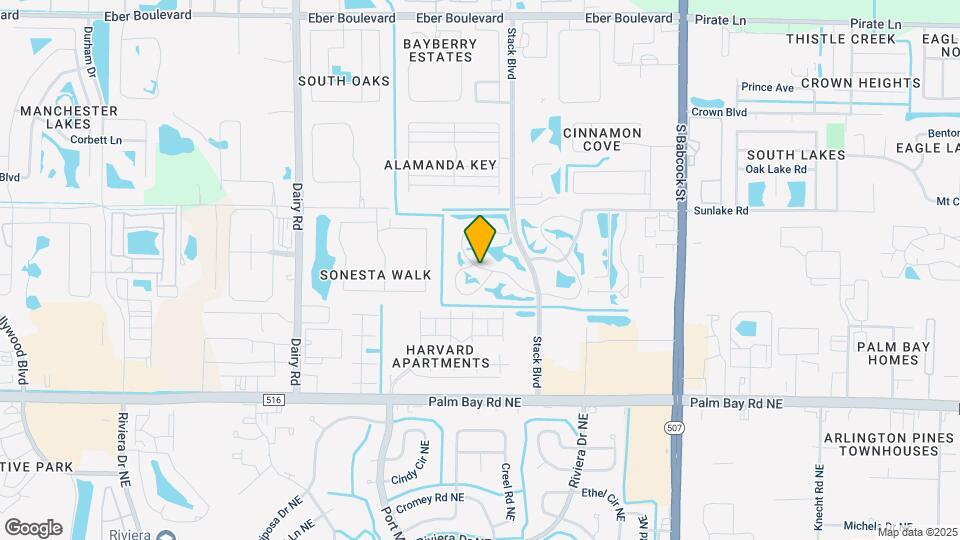 4835 Lake Waterford Way W-Unit -APT 4 Map and Location Details