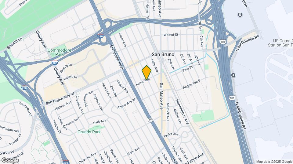 429 Kains Ave Map and Location Details