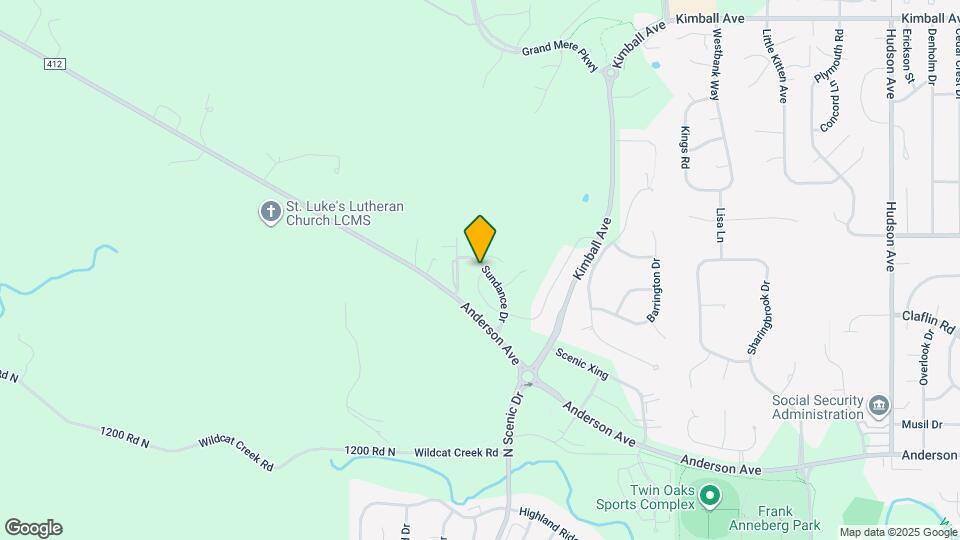 1401 Sundance Dr Map and Location Details