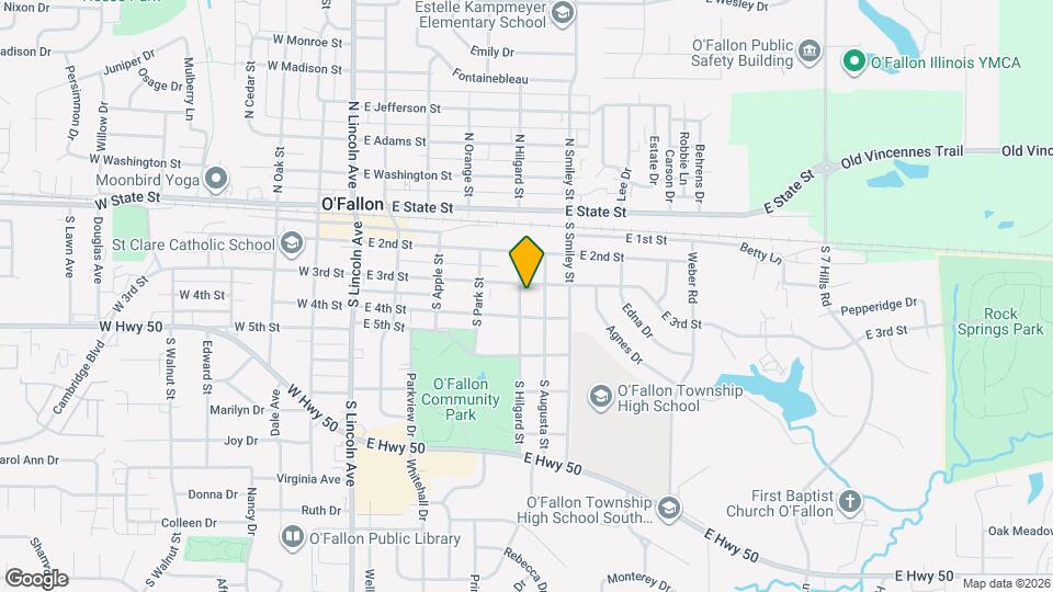 304 S Hilgard St Map and Location Details