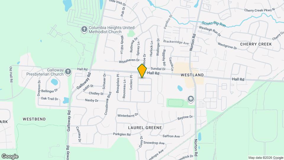 5785 Chase Run Map and Location Details