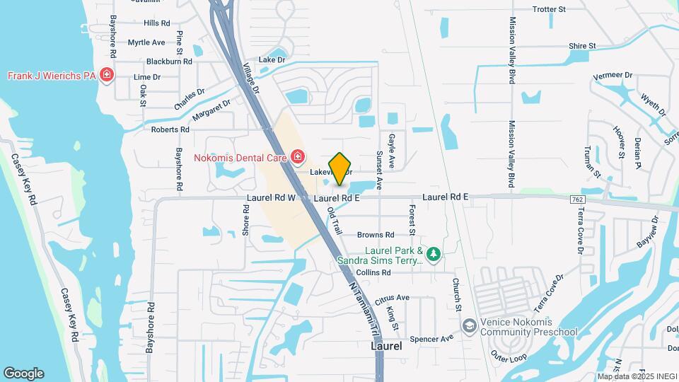 201 Laurel Rd E Mapa y Detalles de la Ubicación