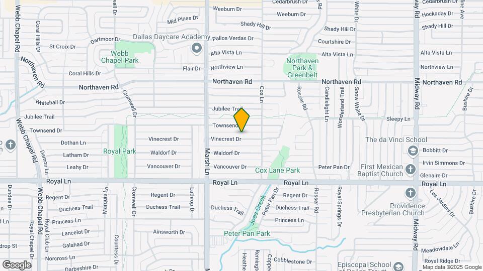 3763 Vinecrest Dr Map and Location Details