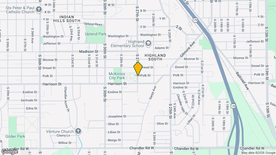 Strattford Square Apts Map and Location Details