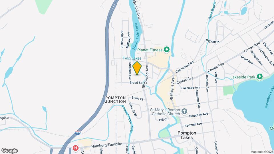 Pompton Lakes Map and Location Details