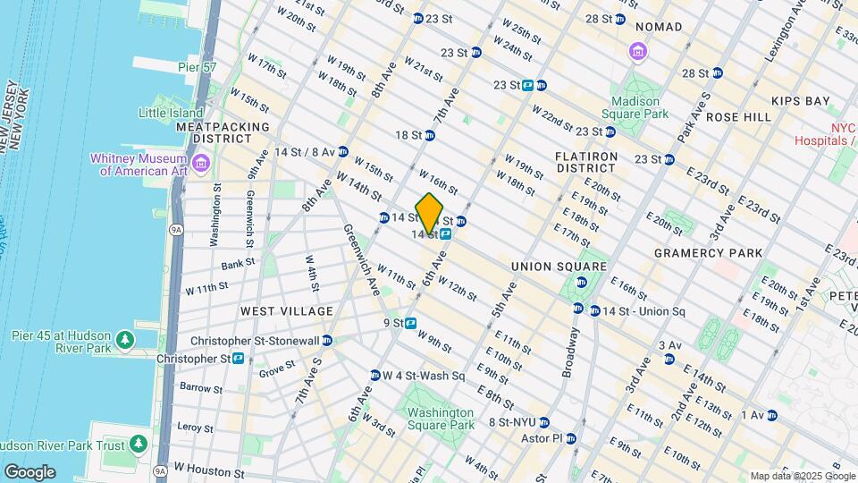 113 W 13th St Mapa y Detalles de la Ubicación