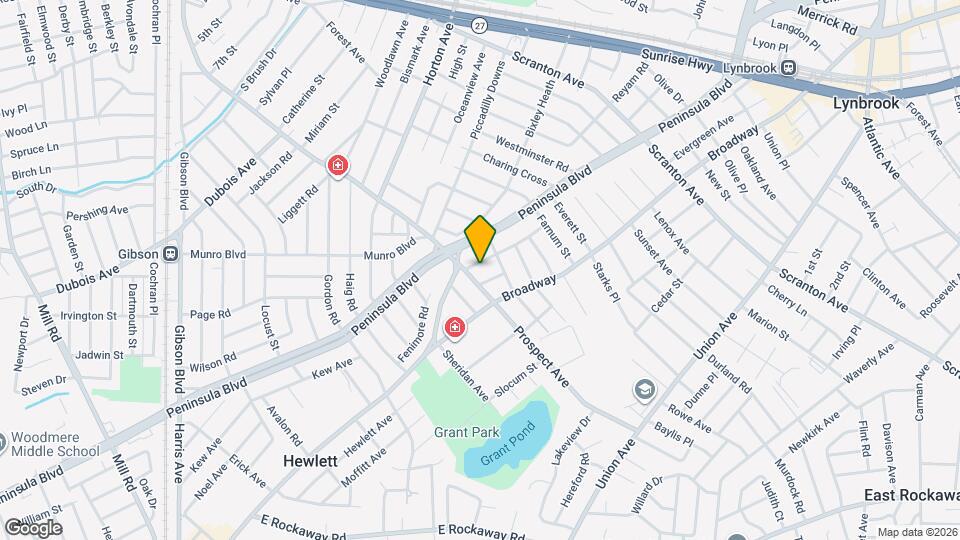 61 Hollywood Ave Map and Location Details