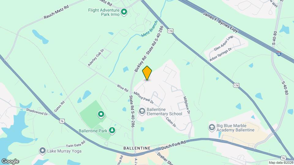 208 Blue Mountain Dr Map and Location Details