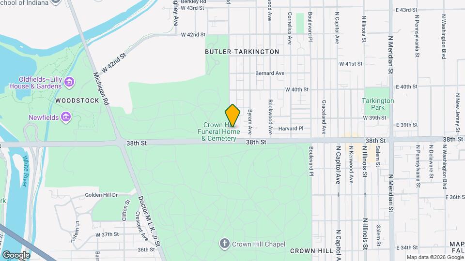 3821 Clarendon Rd Map and Location Details