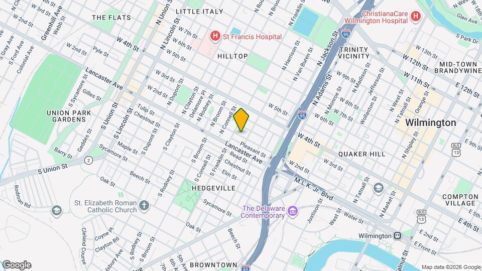 1209 W 2nd St Map and Location Details