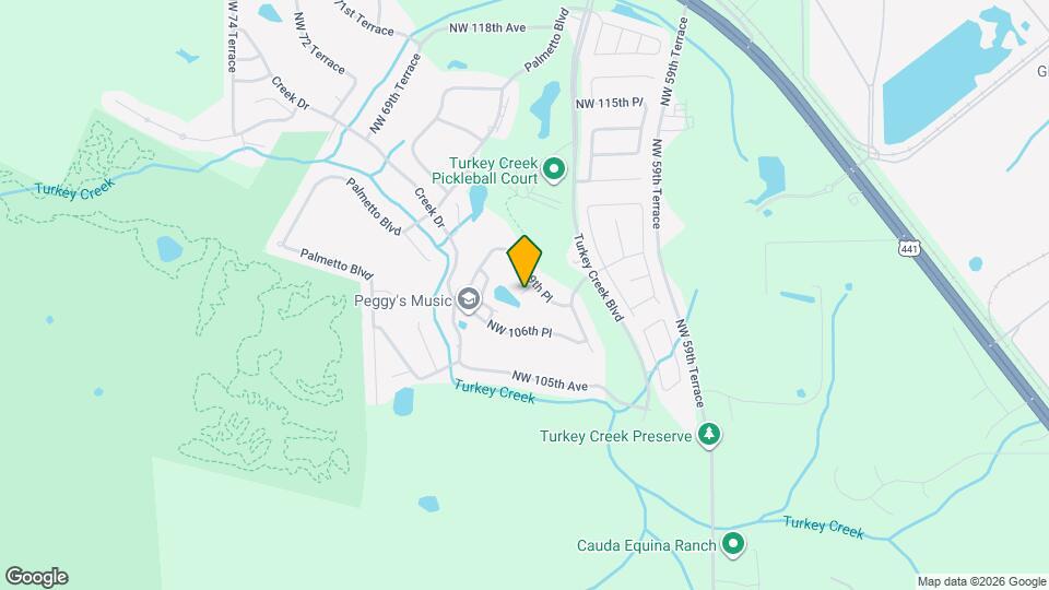 6359 NW 109th Pl Map and Location Details