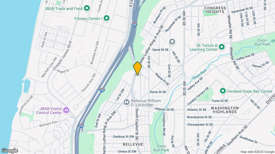 3812 S Capitol St SE Map and Location Details