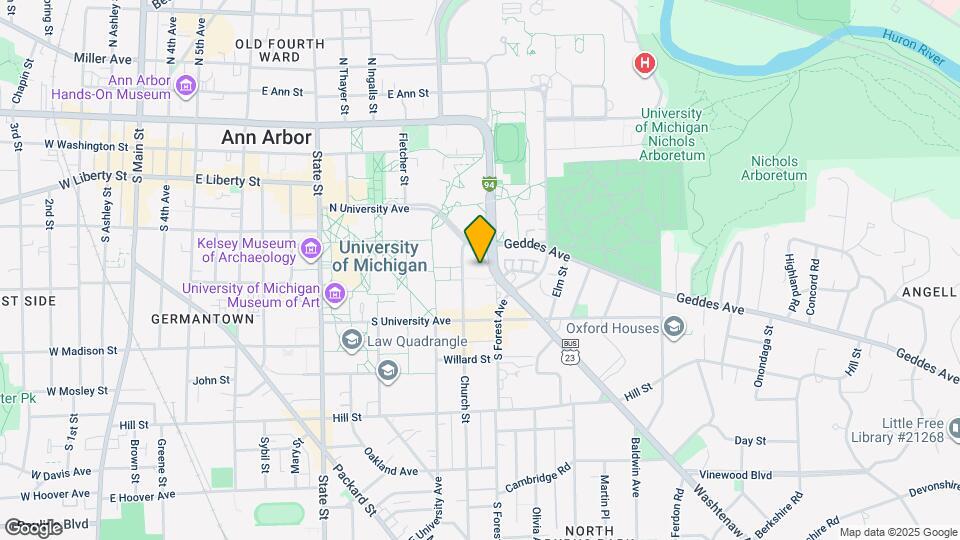 1224 Washtenaw Ct Map and Location Details