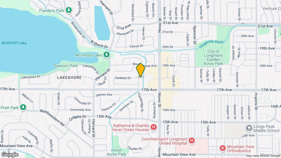 1732 Cambridge Dr Map and Location Details