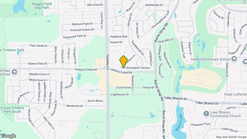 2920 Groveland Ct Map and Location Details