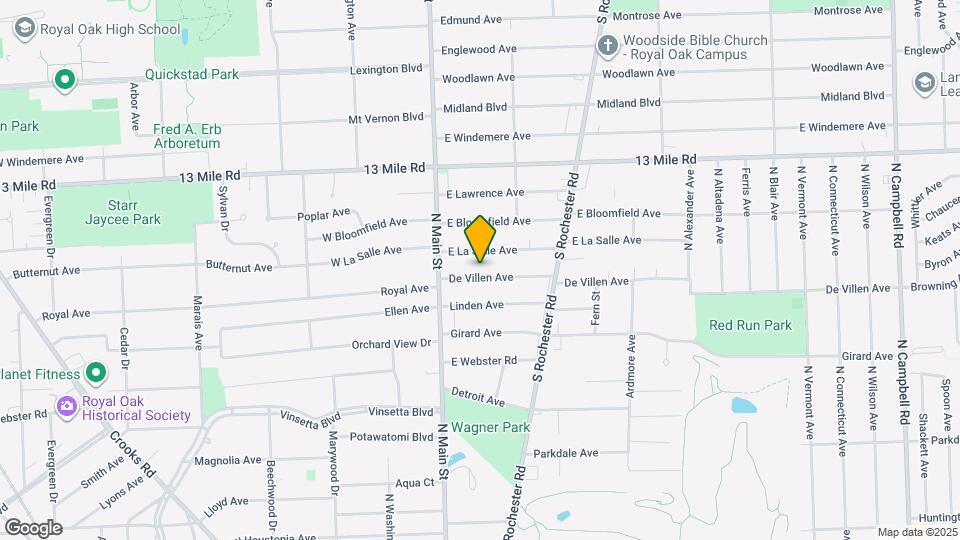 141 De Villen Ave Map and Location Details