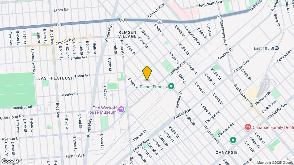 238 E 88th St Map and Location Details
