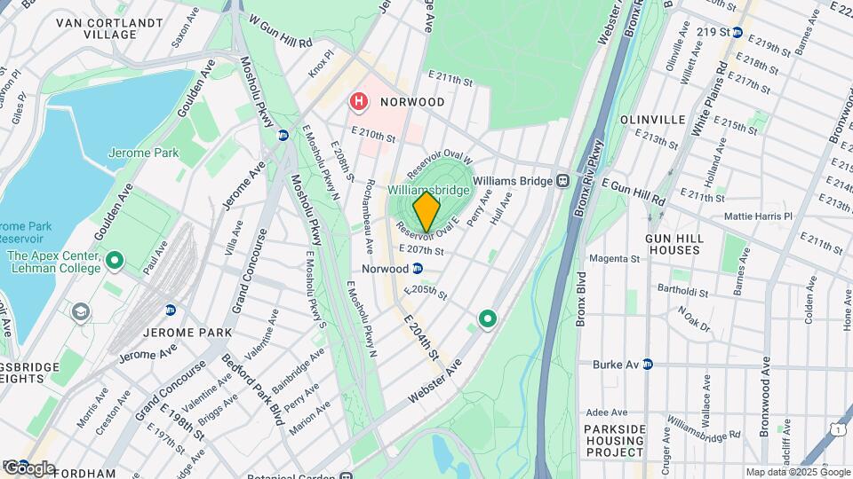 3260 Reservoir Oval E Mapa y Detalles de la Ubicación