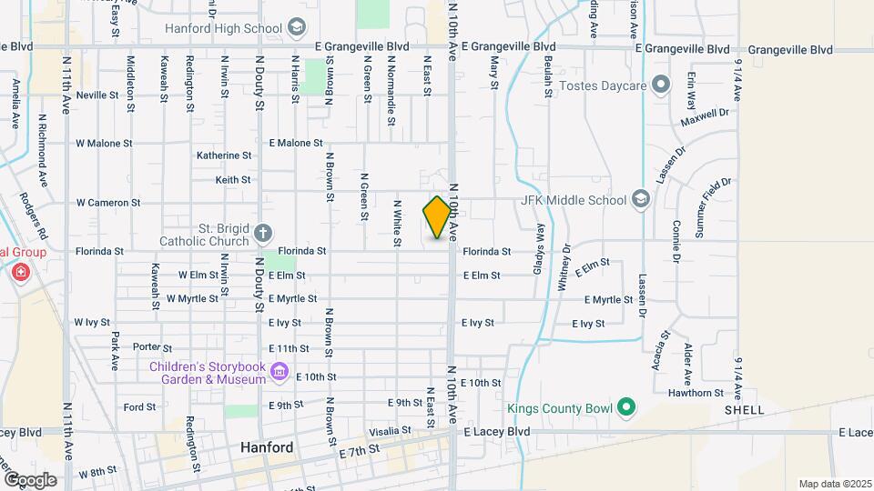 608 Florinda St Map and Location Details