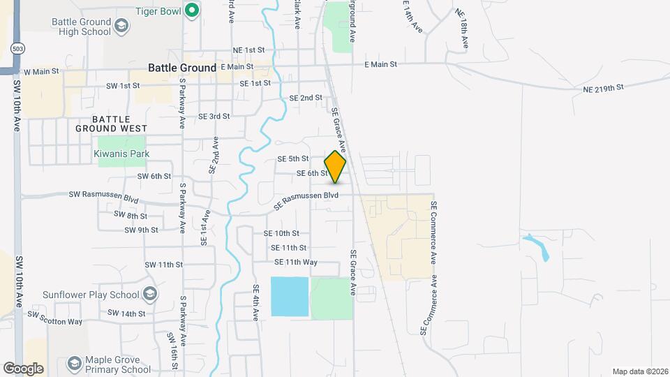 814 SE Rasmussen Blvd Map and Location Details