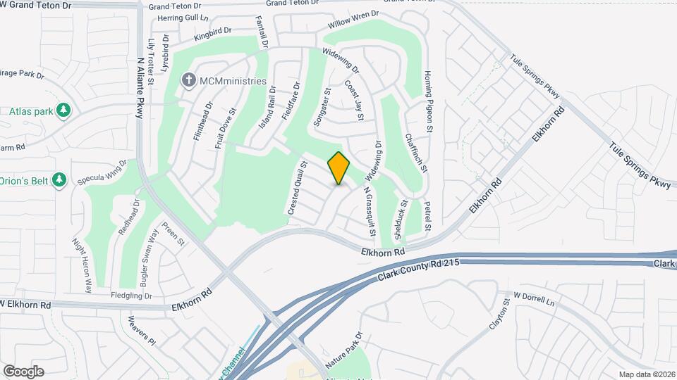 7464 Chipping Sparrow St Map and Location Details