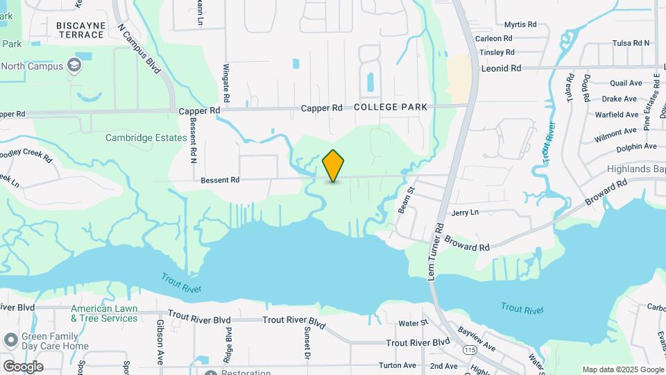 3520 Bessent Rd Mapa y Detalles de la Ubicación