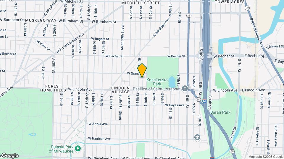 2229 S 10th Pl Map and Location Details