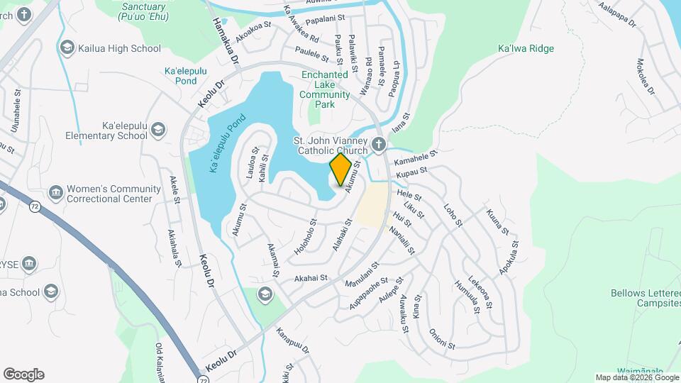 860 Halula Pl Map and Location Details