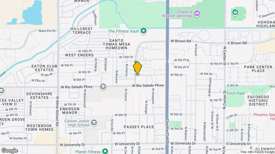 845 N Date, Unit 3 Mapa y Detalles de la Ubicación