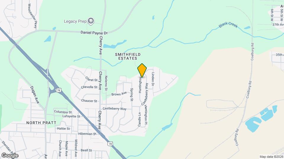 1833 Huntington Dr Map and Location Details