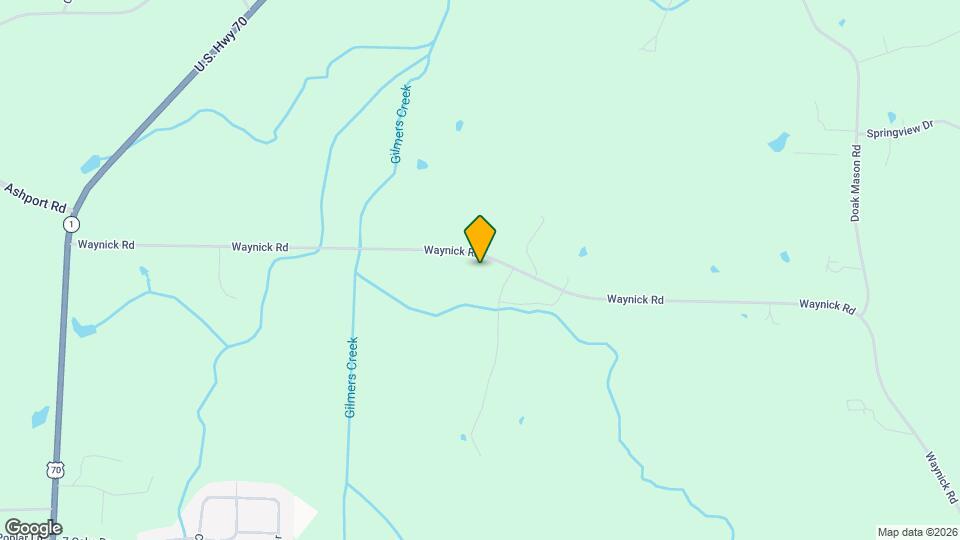 210 Waynick Rd Map and Location Details