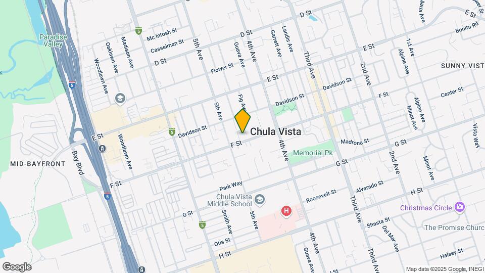 479 F St, Unit 101 Mapa y Detalles de la Ubicación