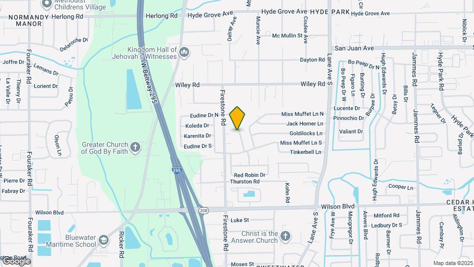 2318 Looking Glass Ln Map and Location Details