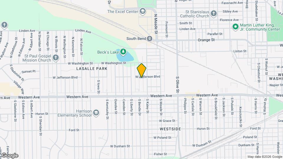 208 S Bendix Dr Map and Location Details