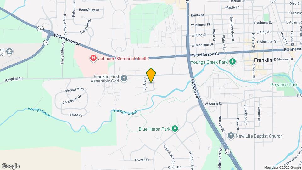270 Woodfield Dr Map and Location Details