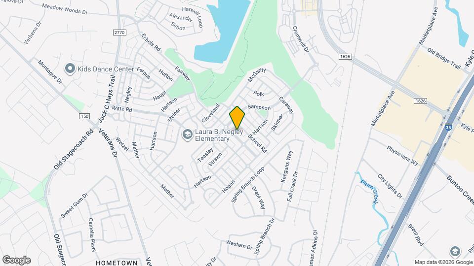 744 Fairway Map and Location Details