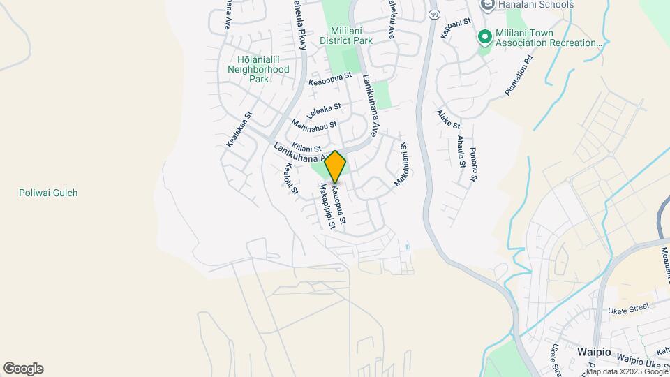 94-414-414 Kauopua St Mapa y Detalles de la Ubicación