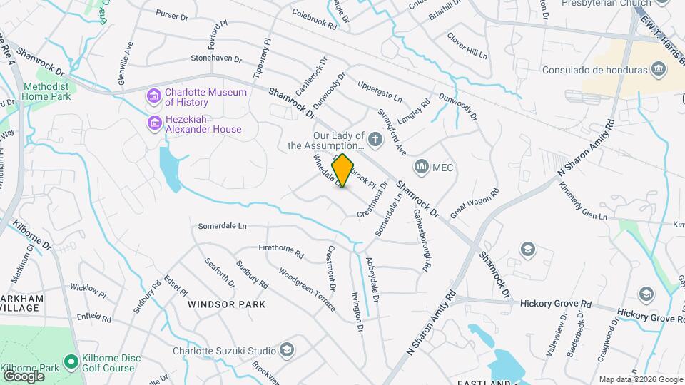 4240 Winedale Ln Mapa y Detalles de la Ubicación