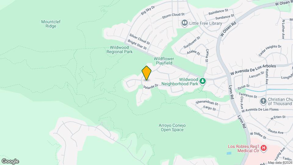 2719 Granvia Pl Map and Location Details